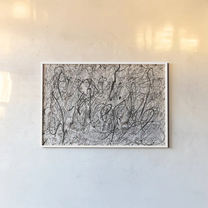 Shore Neutral by Piper Rhue. shown as a paper print in a white frame. Available as a archival giclee rolled canvas, fine art paper, or poster print. SKU 82323i.