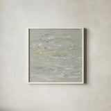 Sonoran Stone II by Piper Rhue. Shown in a crisp white glass frame for a clean and minimalist style. Available as an archival giclee rolled canvas, fine art paper, or poster print. SKU 30399a.