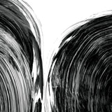 Swirl I BW by Piper Rhue. SKU 86081a. Archival Giclee Fine art print for wall decor.