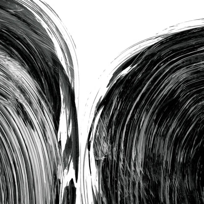 Swirl I BW by Piper Rhue. SKU 86081a. Archival Giclee Fine art print for wall decor.