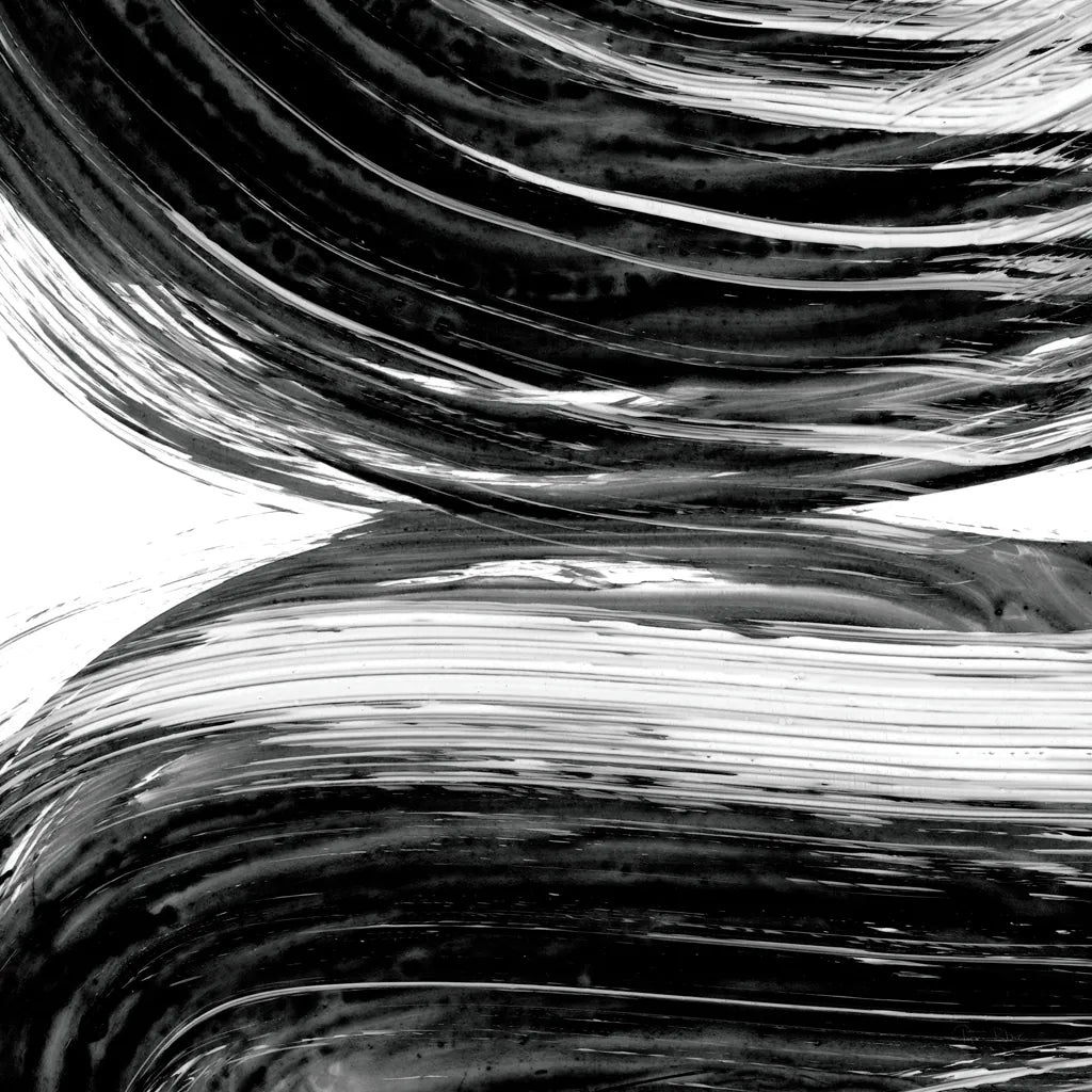 Swirl II BW by Piper Rhue. SKU 86082a. Archival Giclee Fine art print for wall decor.