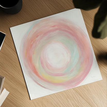 Tropical Swirl I by Piper Rhue. Shown as a detailed flat fine art print, highlighting archival giclee quality. Available as an archival giclee rolled canvas, fine art paper, or poster print. SKU 52190a.