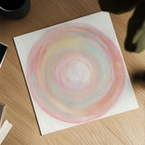 Tropical Swirl II by Piper Rhue. Shown as a detailed flat fine art print, highlighting archival giclee quality. Available as an archival giclee rolled canvas, fine art paper, or poster print. SKU 52191a.
