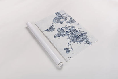 World on a String by Piper Rhue. shown as a rolled paper print. Available as archival giclee rolled canvas, fine art paper, or poster print. SKU 30568i.