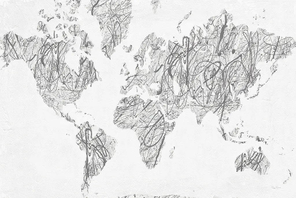 World on a String Neutral by Piper Rhue. SKU 38804i. Archival Giclee Fine art print for wall decor.