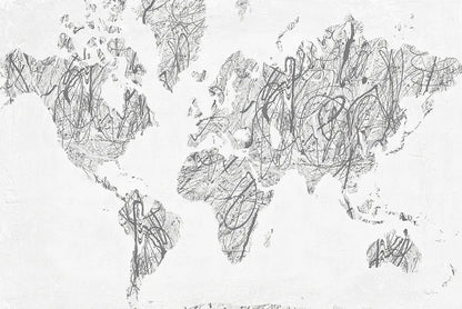 World on a String Neutral by Piper Rhue. SKU 38804i. Archival Giclee Fine art print for wall decor.