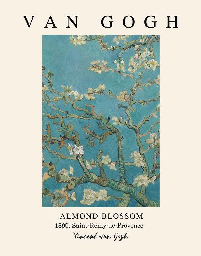 Almond Blossom Museum Poster by Public Domain
