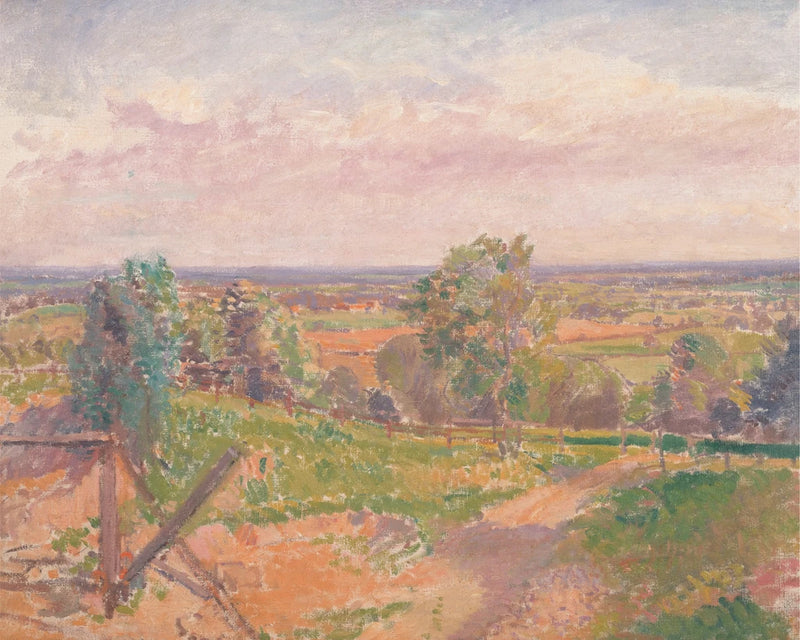 An Extensive Landscape in Yorkshire by Public Domain
