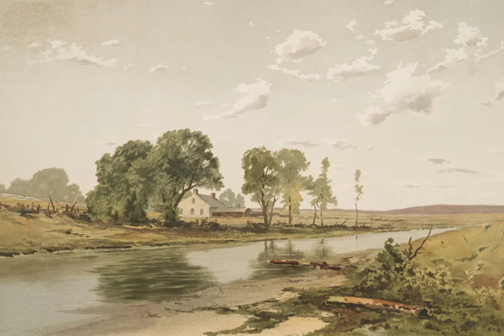 An Intervale by Public Domain. SKU 96282i. Archival Giclee Fine art print for wall decor.