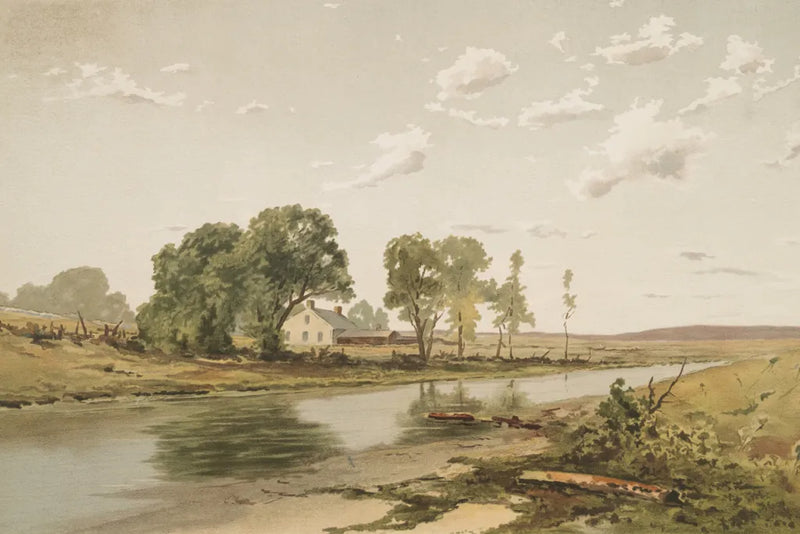 An Intervale by Public Domain. SKU 96282i. Archival Giclee Fine art print for wall decor.