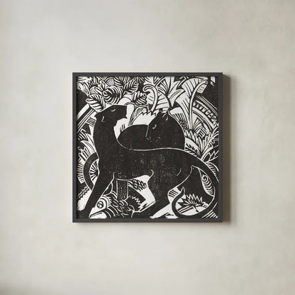 Circe II v2 by Public Domain. Shown in a sleek black glass frame for a contemporary gallery look. Available as an archival giclee rolled canvas, fine art paper, or poster print. SKU 97510a.