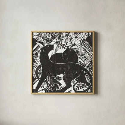 Circe II v2 by Public Domain. Shown in a natural wood glass frame for a timeless modern aesthetic. Available as an archival giclee rolled canvas, fine art paper, or poster print. SKU 97510a.