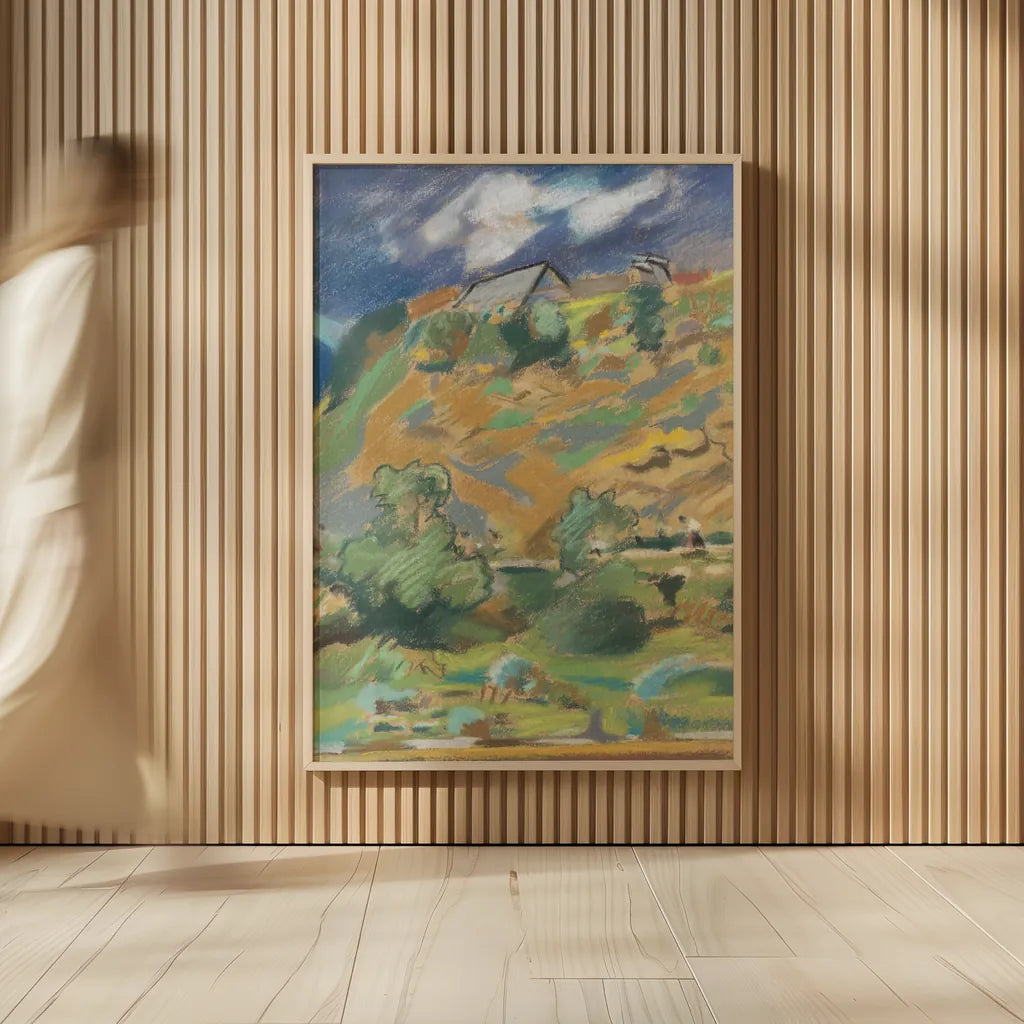 Landscape by Public Domain. shown as over sized large wall art. Available as an archival giclee rolled canvas, fine art paper, or poster print. SKU 93179h.