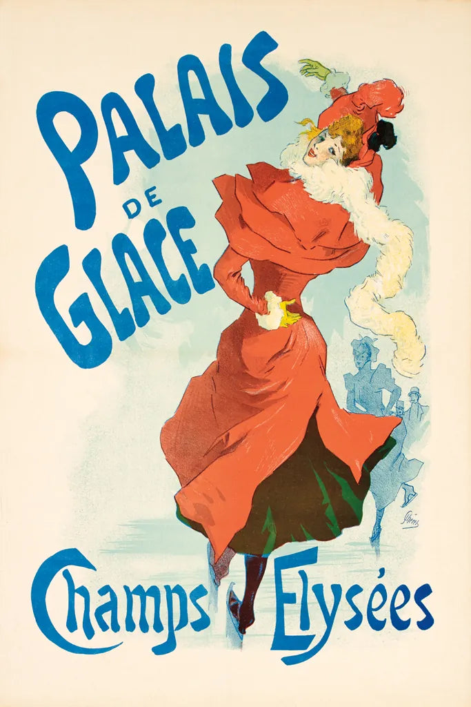 Palais de Glace Champs Elysees by Public Domain. SKU 97249h. Archival Giclee Fine art print for wall decor.