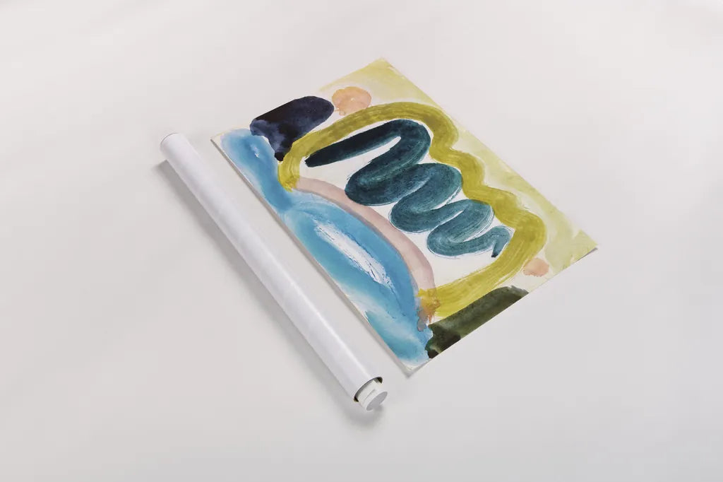 Pond in Sunlight by Public Domain. shown as a rolled paper print. Available as archival giclee rolled canvas, fine art paper, or poster print. SKU 93209i.