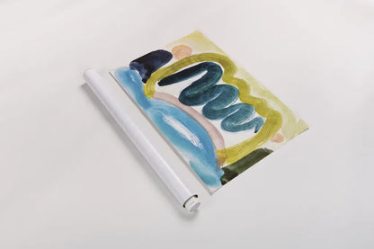 Pond in Sunlight by Public Domain. shown as a rolled paper print. Available as archival giclee rolled canvas, fine art paper, or poster print. SKU 93209i.