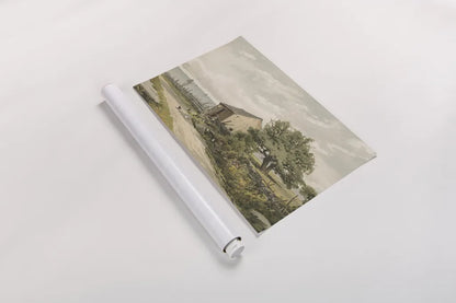 Road to the Shore by Public Domain. shown as a rolled paper print. Available as archival giclee rolled canvas, fine art paper, or poster print. SKU 96283i.