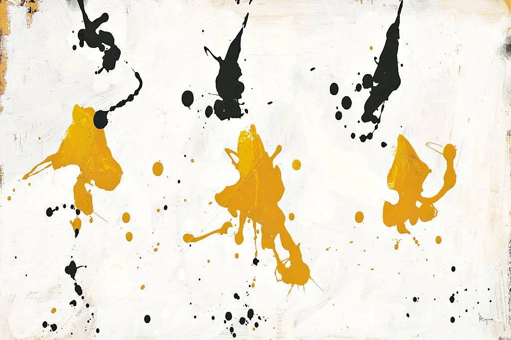 Abstract Background V Gold and Black by Roque Silva. SKU 22752i. Archival Giclee Fine art print for wall decor.