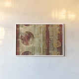Caribbean Sunrise by Roque Silva. shown as a paper print in a white frame. Available as a archival giclee rolled canvas, fine art paper, or poster print. SKU 11123i.