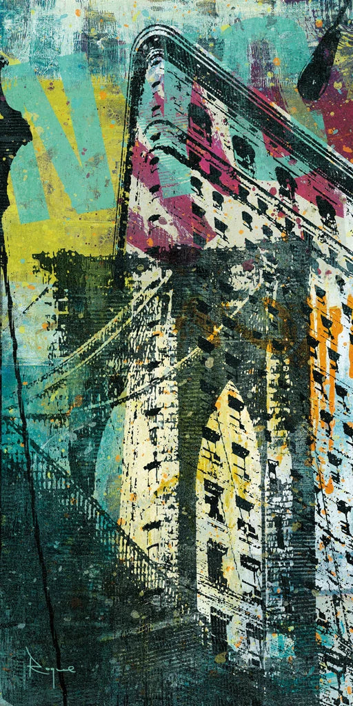 NY Graffiti Panel I by Roque Silva
