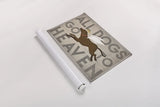 All Dogs Go to Heaven II by Ryan Fowler. shown as a rolled paper print. Available as archival giclee rolled canvas, fine art paper, or poster print. SKU 25084i.