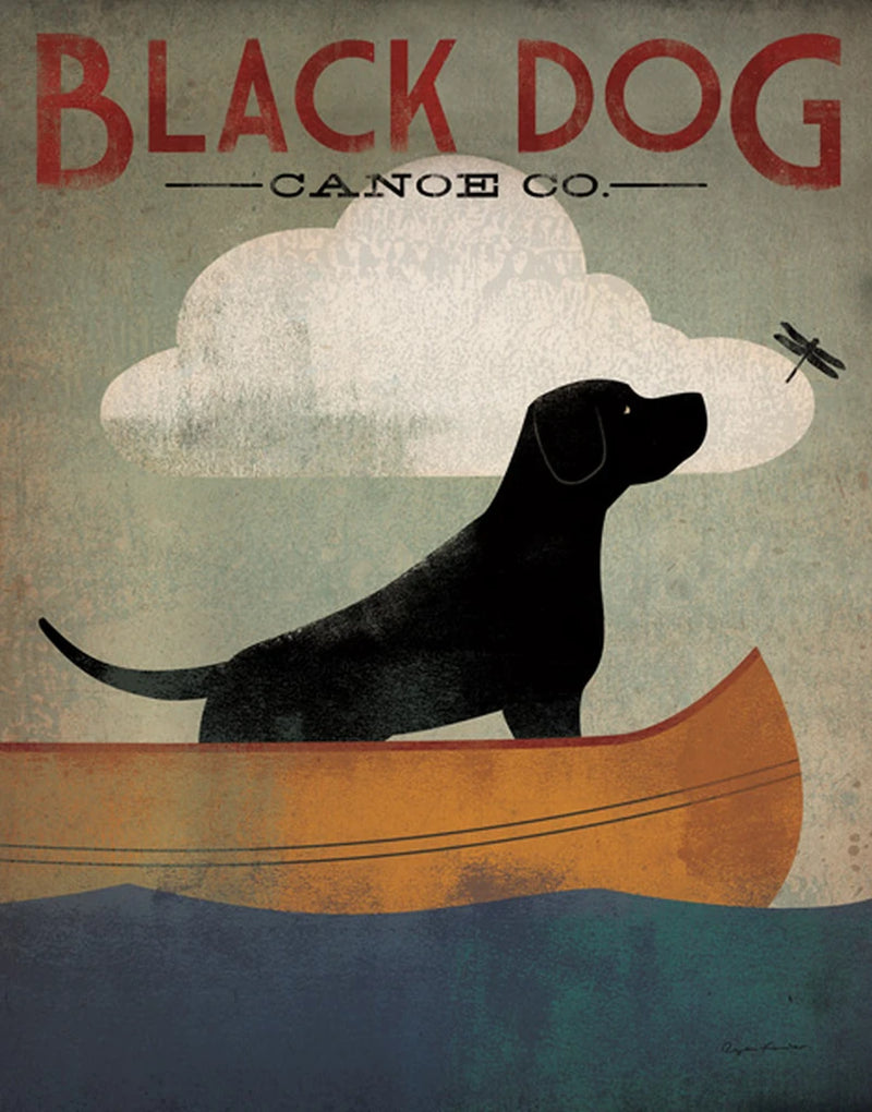 Black Dog Canoe by Ryan Fowler