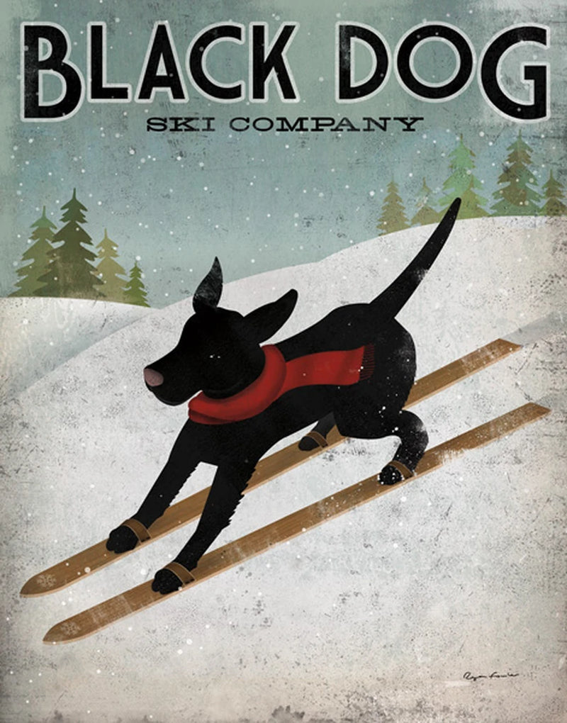 Black Dog Ski by Ryan Fowler