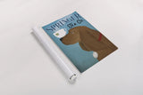 Brown Springer Tea Co by Ryan Fowler. shown as a rolled paper print. Available as archival giclee rolled canvas, fine art paper, or poster print. SKU 79514h.