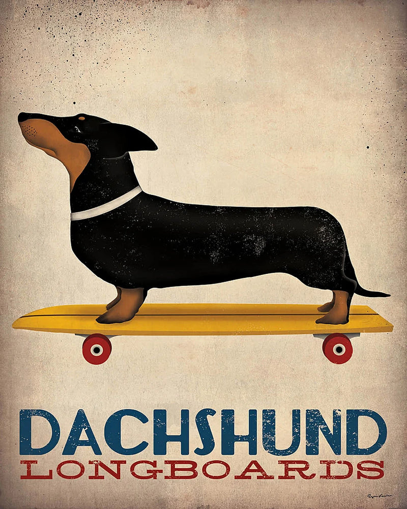 Dachshund Longboards by Ryan Fowler