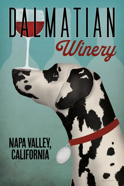 Dalmation Winery by Ryan Fowler. SKU 79511h. Archival Giclee Fine art print for wall decor.