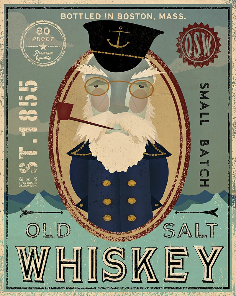 Fisherman III Old Salt Whiskey by Ryan Fowler