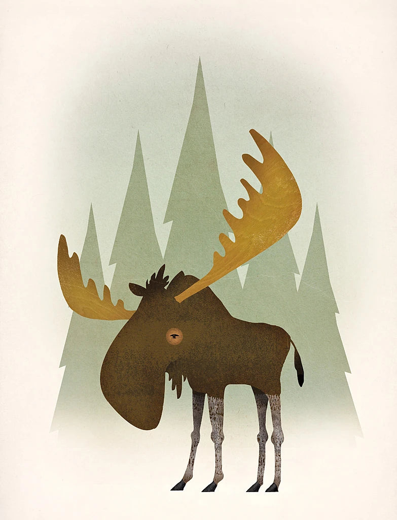 Forest Moose by Ryan Fowler