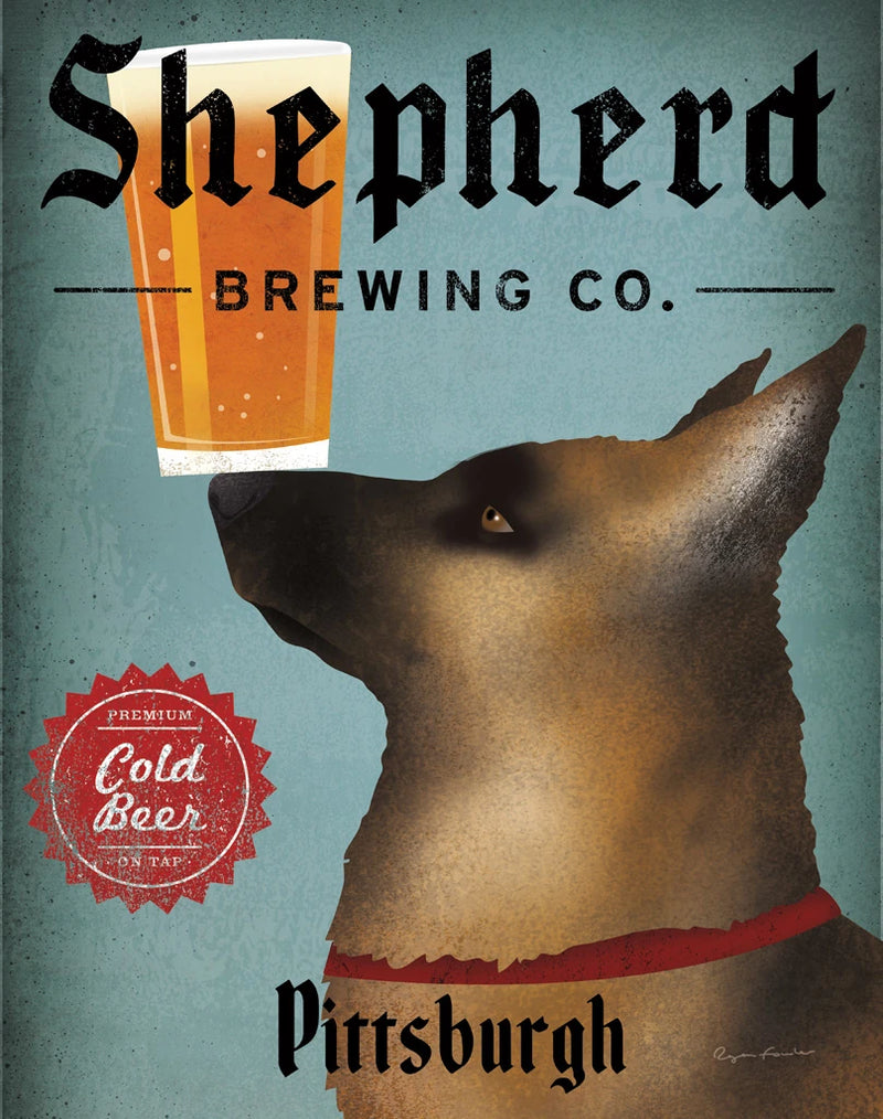German Shepherd Brewing Co Pittsburgh Black by Ryan Fowler