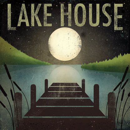 Lake House by Ryan Fowler. SKU 12015a. Archival Giclee Fine art print for wall decor.