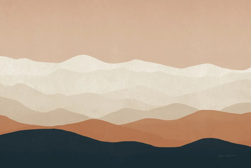 Mojave Mountains Crop by Ryan Fowler. SKU 57930i. Archival Giclee Fine art print for wall decor.