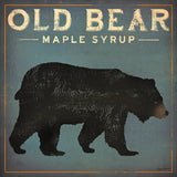 Old Bear by Ryan Fowler. SKU 13358a. Archival Giclee Fine art print for wall decor.