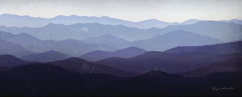 Purple Mountains by Ryan Fowler
