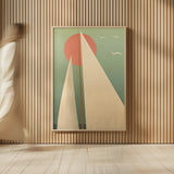 Sails III by Ryan Fowler. shown as over sized large wall art. Available as an archival giclee rolled canvas, fine art paper, or poster print. SKU 24555h.