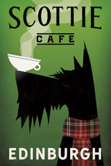 Scottie Cafe by Ryan Fowler. SKU 34882h. Archival Giclee Fine art print for wall decor.