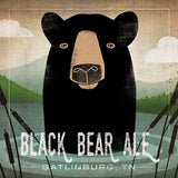 Skinny Dip Black Bear Ale by Ryan Fowler. SKU 30845a. Archival Giclee Fine art print for wall decor.