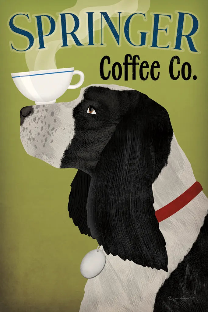 Springer Coffee Co by Ryan Fowler. SKU 79508h. Archival Giclee Fine art print for wall decor.