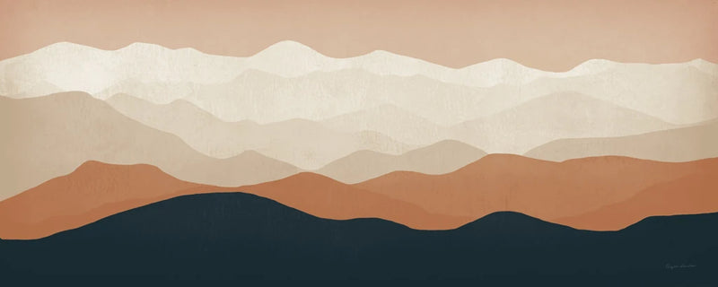 Terra Cotta Sky Mountains by Ryan Fowler