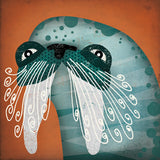Walrus Wow by Ryan Fowler. SKU 12204a. Archival Giclee Fine art print for wall decor.