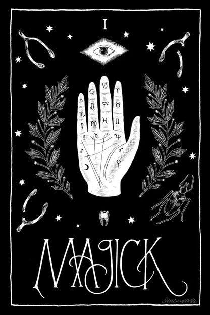 All Hallow's Eve I by Sara Zieve Miller. SKU 38876h. Archival Giclee Fine art print for wall decor.