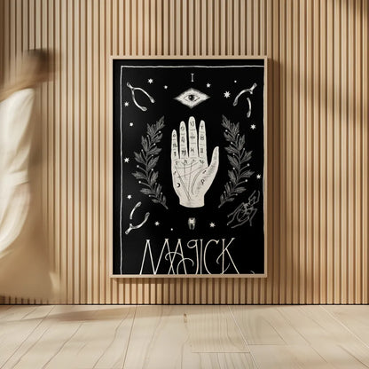 All Hallow's Eve I by Sara Zieve Miller. shown as over sized large wall art. Available as an archival giclee rolled canvas, fine art paper, or poster print. SKU 38876h.