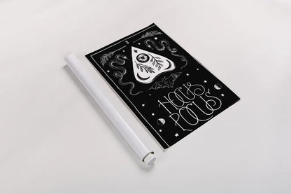 All Hallow's Eve II by Sara Zieve Miller. shown as a rolled paper print. Available as archival giclee rolled canvas, fine art paper, or poster print. SKU 38877h.