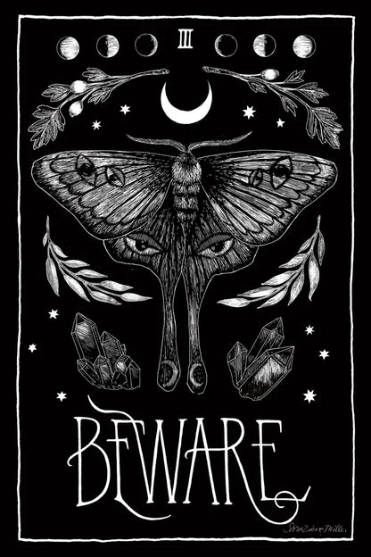 All Hallow's Eve III by Sara Zieve Miller. SKU 38878h. Archival Giclee Fine art print for wall decor.