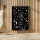 All Hallow's Eve IV by Sara Zieve Miller. shown as over sized large wall art. Available as an archival giclee rolled canvas, fine art paper, or poster print. SKU 38879h.