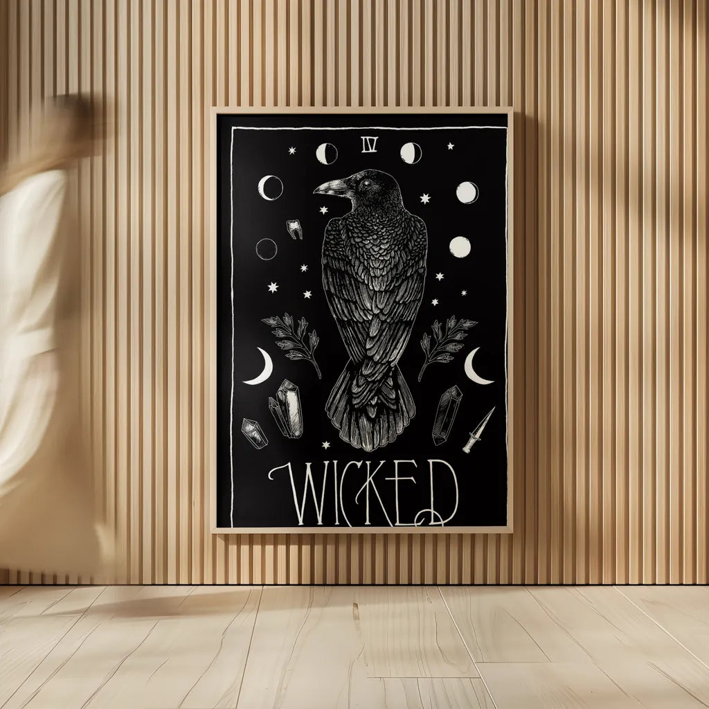 All Hallow's Eve IV by Sara Zieve Miller. shown as over sized large wall art. Available as an archival giclee rolled canvas, fine art paper, or poster print. SKU 38879h.