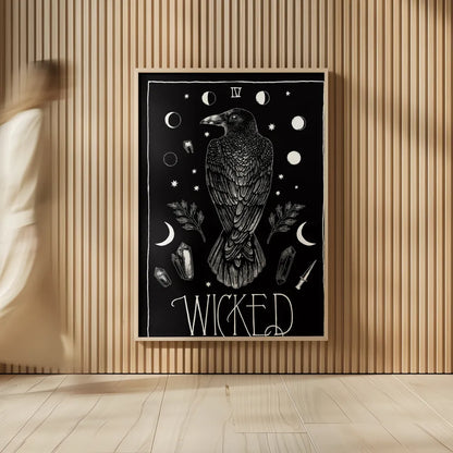 All Hallow's Eve IV by Sara Zieve Miller. shown as over sized large wall art. Available as an archival giclee rolled canvas, fine art paper, or poster print. SKU 38879h.